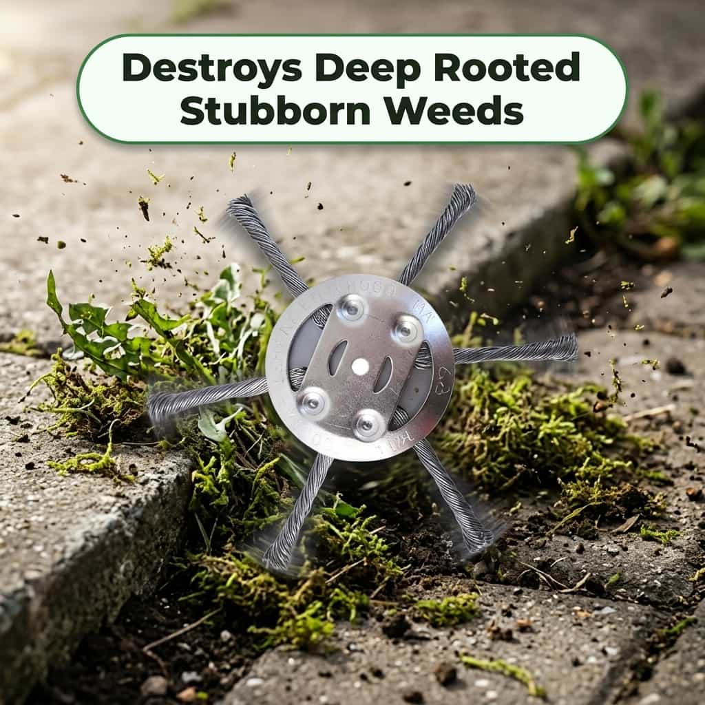 Precision Grass Trimmer Head | Universal Fit No Jam Strimmer Head For Clean Lawn Edges and Borders