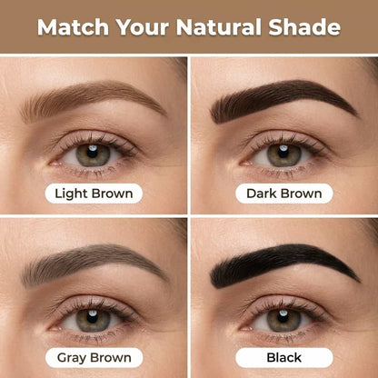 Waterproof Microblading Eyebrow Pen | Smudge Proof 4 Tip Fork Brow Pen For Natural Hair Like Strokes