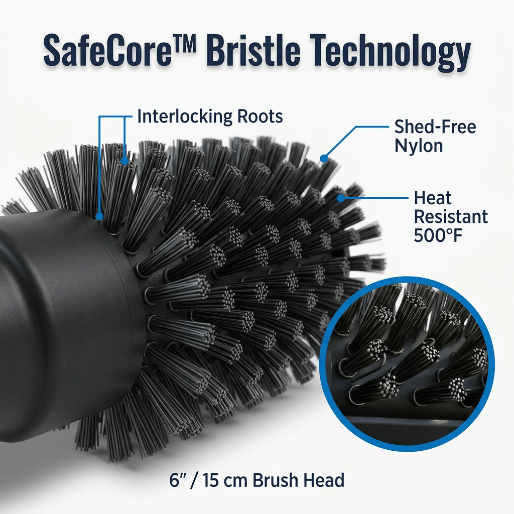 CharLift Grill Cleaning Brush | Bristle Free Heavy Duty BBQ Scraper For Steel and Cast Iron