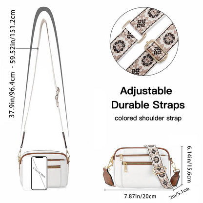 Camilla Structured Leather-Look Shoulder Bag