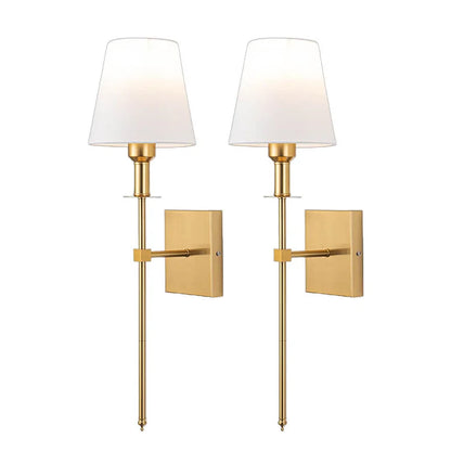 Rechargeable Wireless Wall Light 2 Pack | Stick On LED Sconces With No Wiring Or Drilling Required