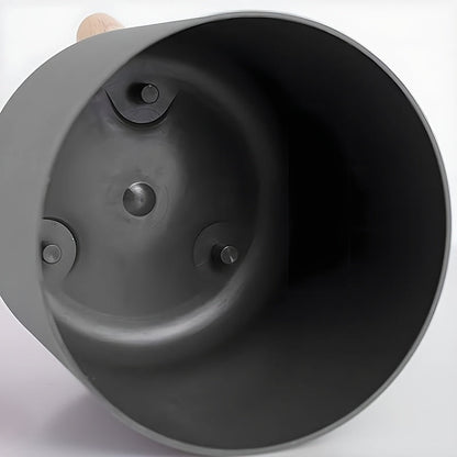 Modern Round Planter With Wooden Legs | Indoor and Outdoor Plant Pot In Three Round Pot Sizes