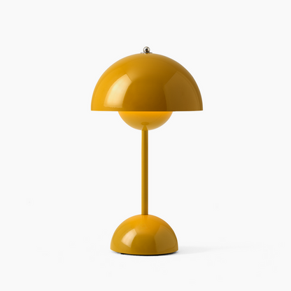 Mushroom Pod LED Table Lamp | Rechargeable Touch Control Night Light In Eight Soft Colours