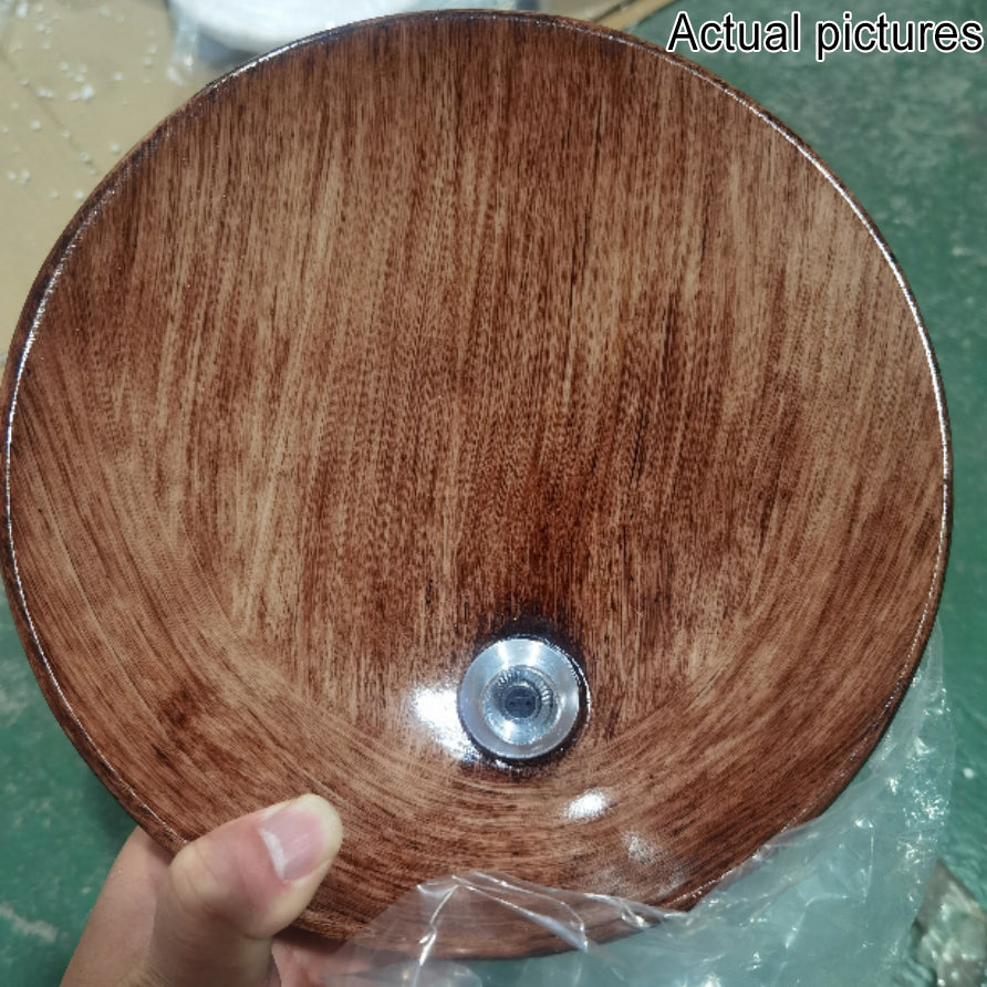 Modern Minimalist Round Wall Sconce | Resin, Iron and Frosted Glass Bowl Accent Wall Light