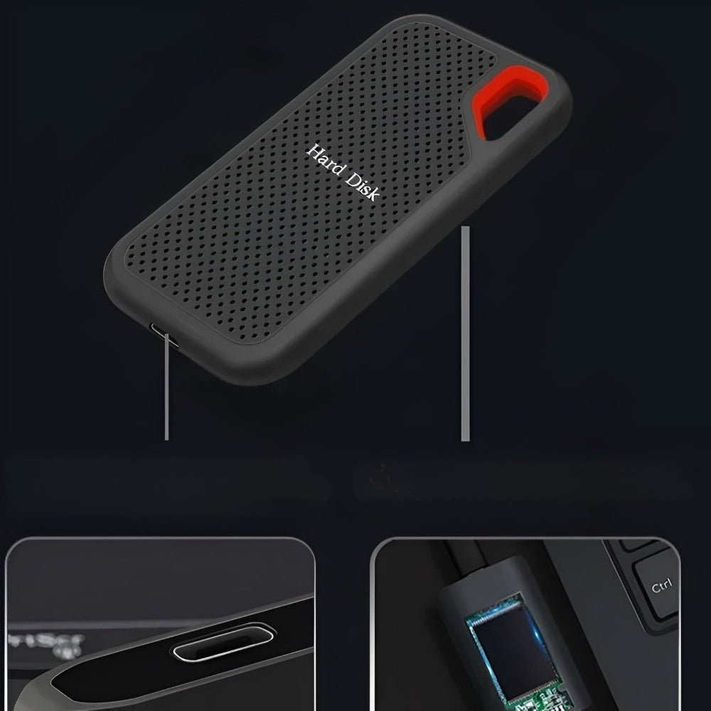 High Speed Portable SSD Data Storage | Sustained Transfer External Drive For Video and Photo Work