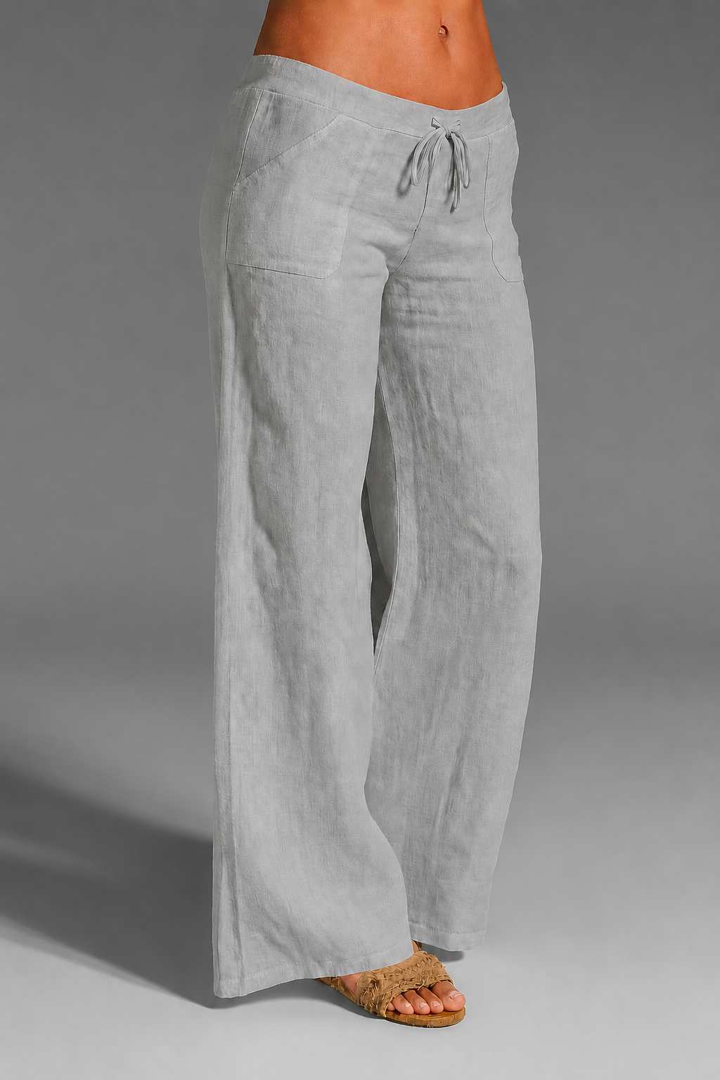 Fenix Wide Leg Linen Trousers