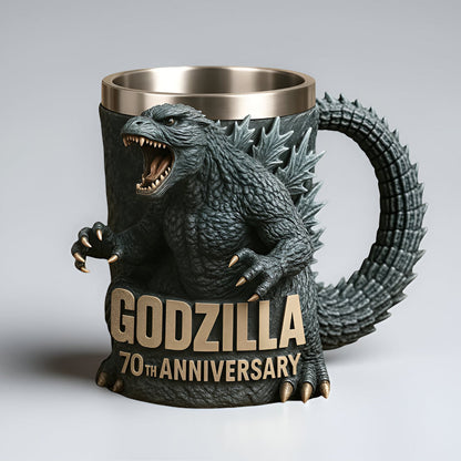 3D Sculpted Monster Coffee Mug | Ceramic Novelty Drinkware Gift For Coffee and Tea Drinkers