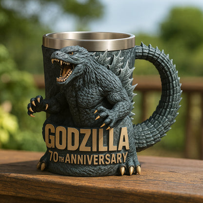 3D Sculpted Monster Coffee Mug | Ceramic Novelty Drinkware Gift For Coffee and Tea Drinkers