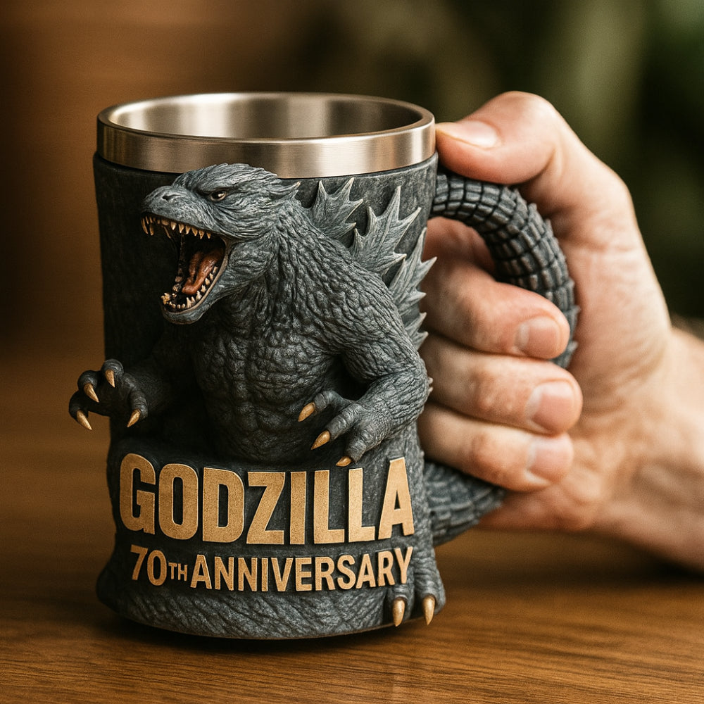 3D Sculpted Monster Coffee Mug | Ceramic Novelty Drinkware Gift For Coffee and Tea Drinkers