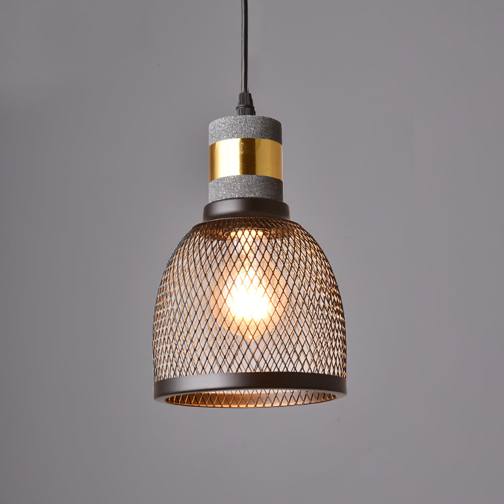 Urban Concrete Pendant Light | Industrial LED Hanging Lamp For Kitchen Islands, Bars and Bedsides