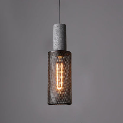 Urban Concrete Pendant Light | Industrial LED Hanging Lamp For Kitchen Islands, Bars and Bedsides