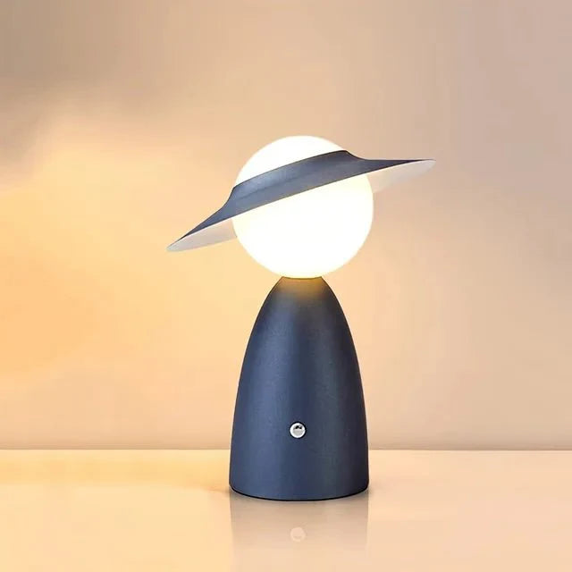 Lumeport Wireless Rechargeable Lamp | Touch Dimmable Table Light With A Wireless Charging Base
