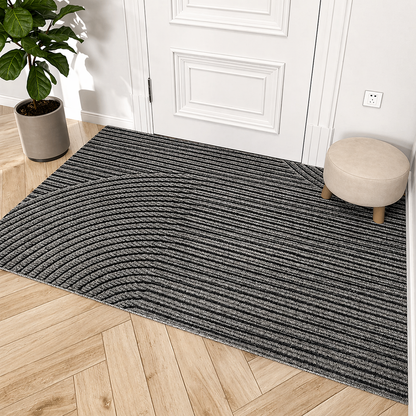 Durable Non Slip Door Mat | Modern Dirt and Water Resistant Entry Mat For Indoors and Outdoors