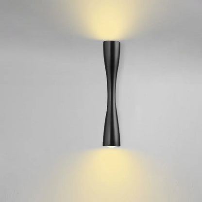 Modern Gold Wall Light | Nordic Up and Down Waterproof Sconce For Indoor and Outdoor Walls