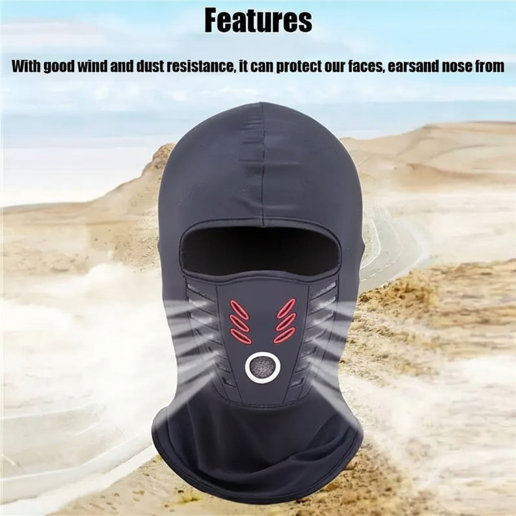 Windproof Thermal Balaclava Face Mask | Full Coverage Winter Neck and Face Warmer For Outdoor Use
