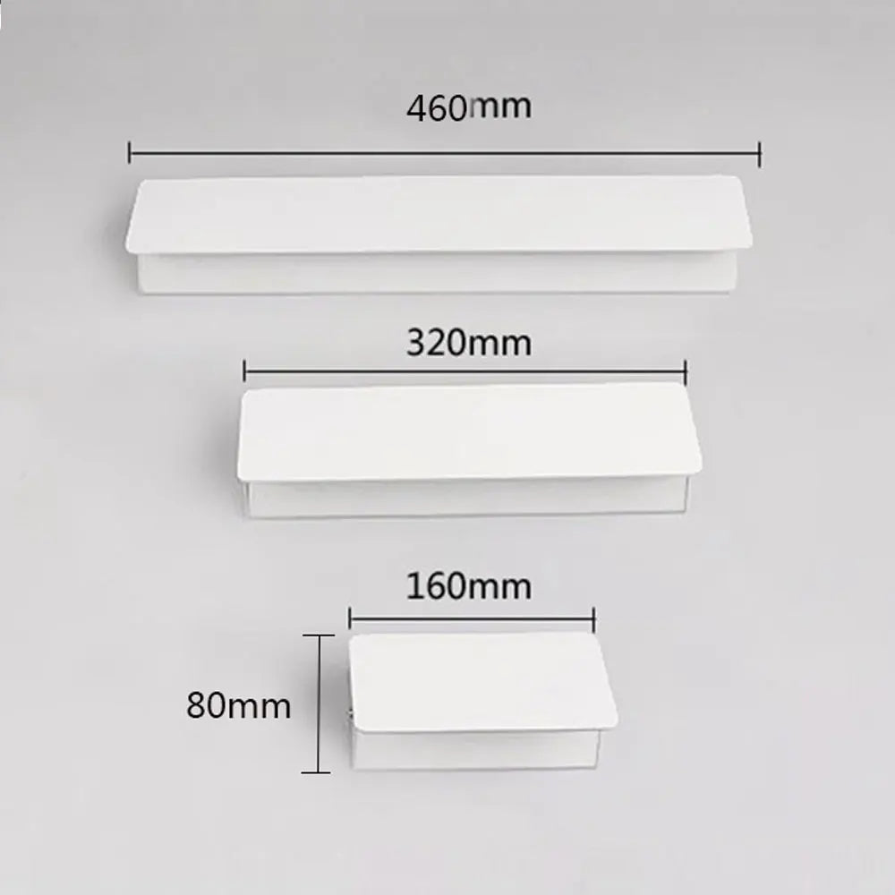 Modern LED Wall Lamp | Minimalist Aluminium Swing Light In Three Lengths and Two Light Tones