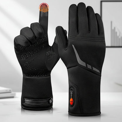 Battery Heated Winter Gloves | Waterproof Touchscreen Rechargeable Gloves For Extreme Cold