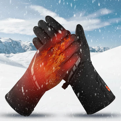 Battery Heated Winter Gloves | Waterproof Touchscreen Rechargeable Gloves For Extreme Cold