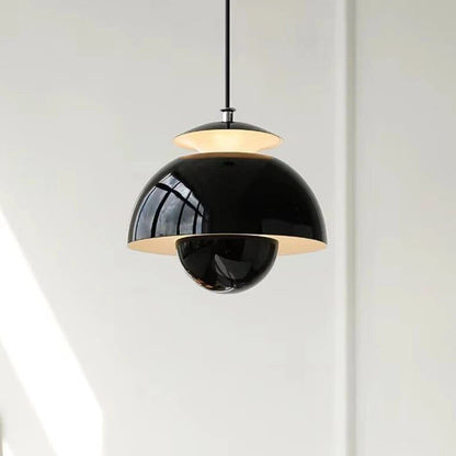 Scandinavian Modern LED Pendant Light | Timeless Nordic Ceiling Lamp In Four Bold Finishes