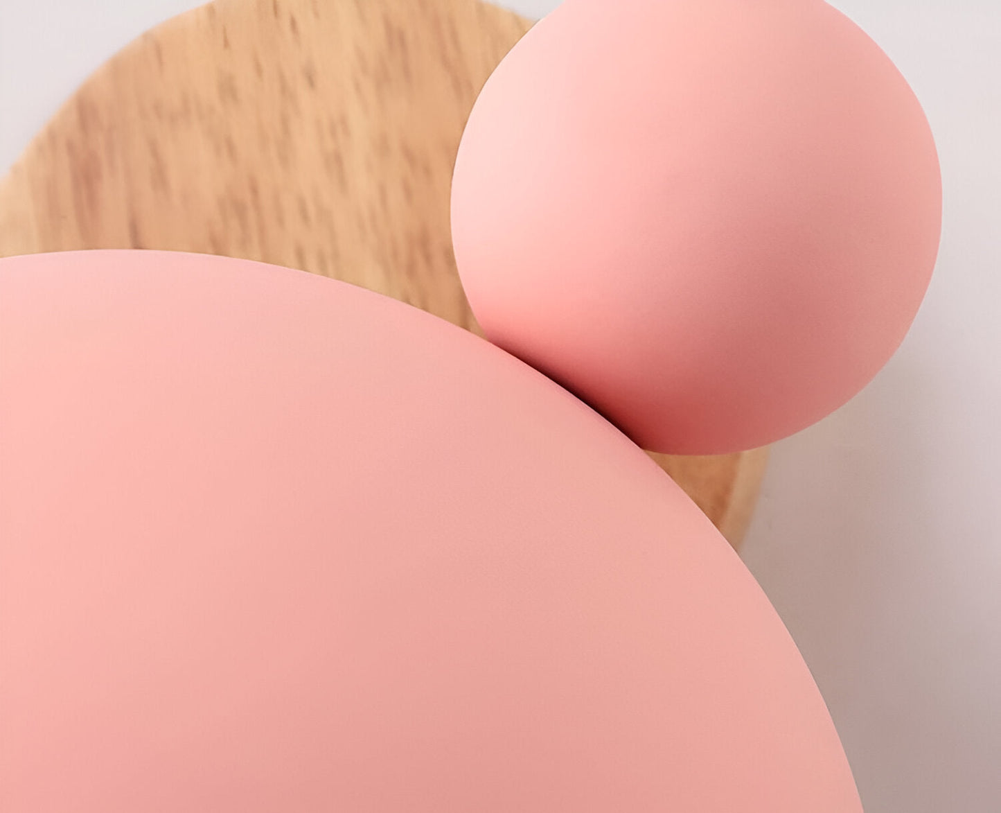 Pipkin Wall Lamp | Playful Modern Aluminium and Wood Sconce With A Pivoting LED Light Head