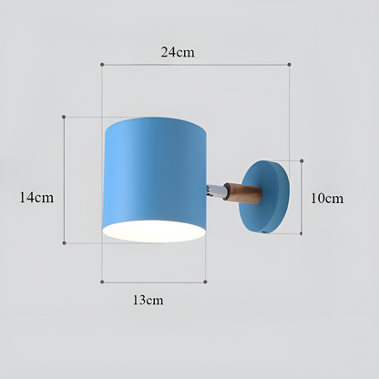 Pastelume Adjustable Wall Lamp | Pastel Scandinavian Design In Five Soft Pastel Colourways