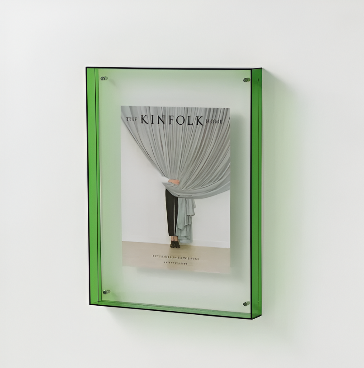 Acrylic Photo Frame | Modern Minimalist Colour Block Picture Display For Desks and Shelves