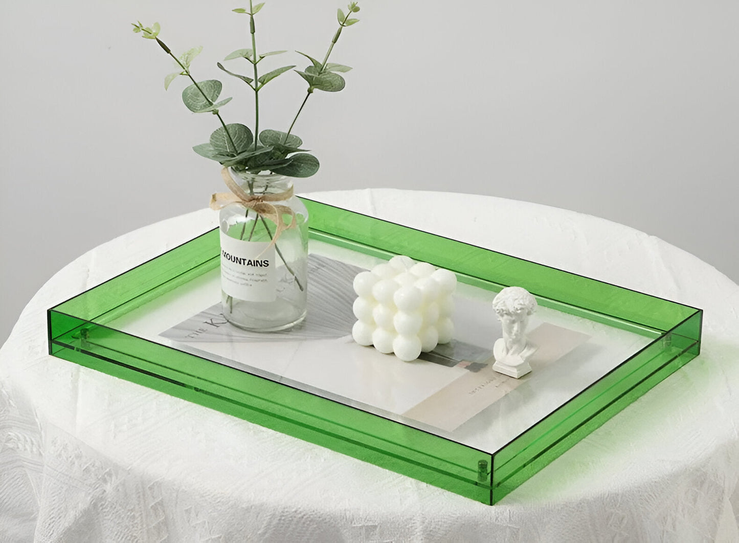 Acrylic Photo Frame | Modern Minimalist Colour Block Picture Display For Desks and Shelves