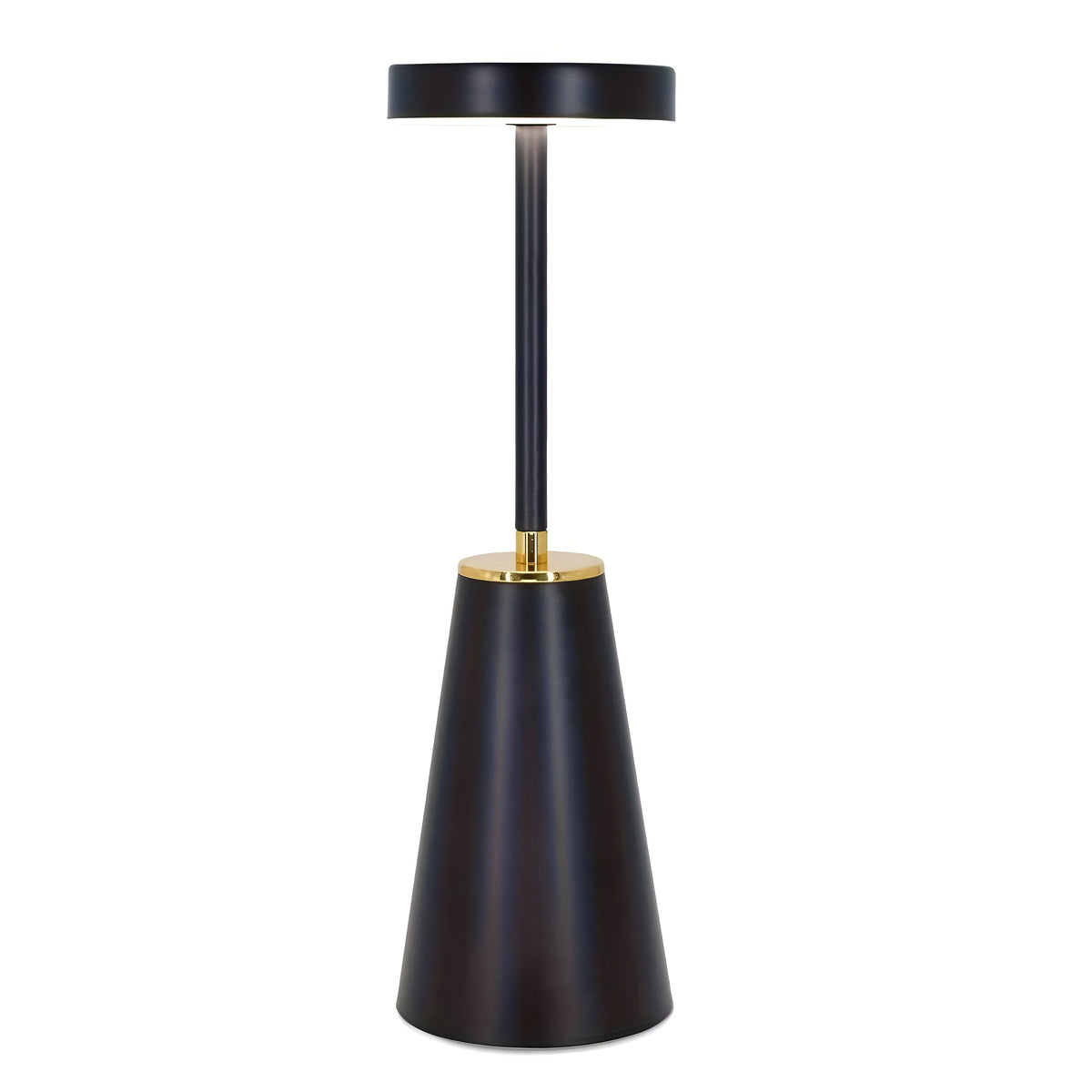 Slendra Lamp | Wireless Rechargeable Touch Table Lamp In A Matte Black or White Metal Finish