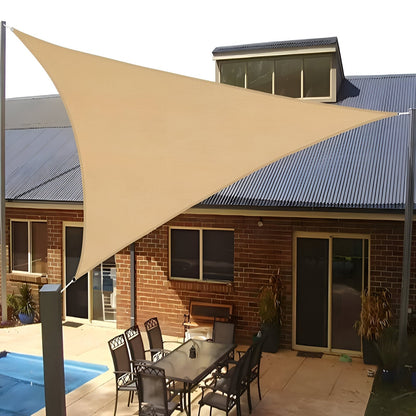 Shadewing Triangle Shade Sail | Waterproof UV Protection Canopy For Gardens, Decks and Patios