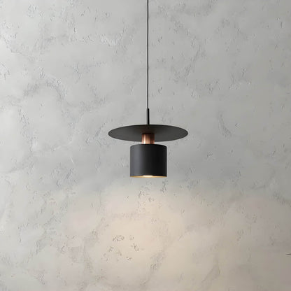 Modern Minimalist Pendant Light | Ceiling Lamp In Black or White, In 20 or 30 Centimetre Sizes