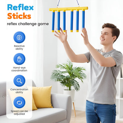 Kids Reaction Trainer Game | Falling Stick Reflex Challenge For Hand Eye Coordination Practice