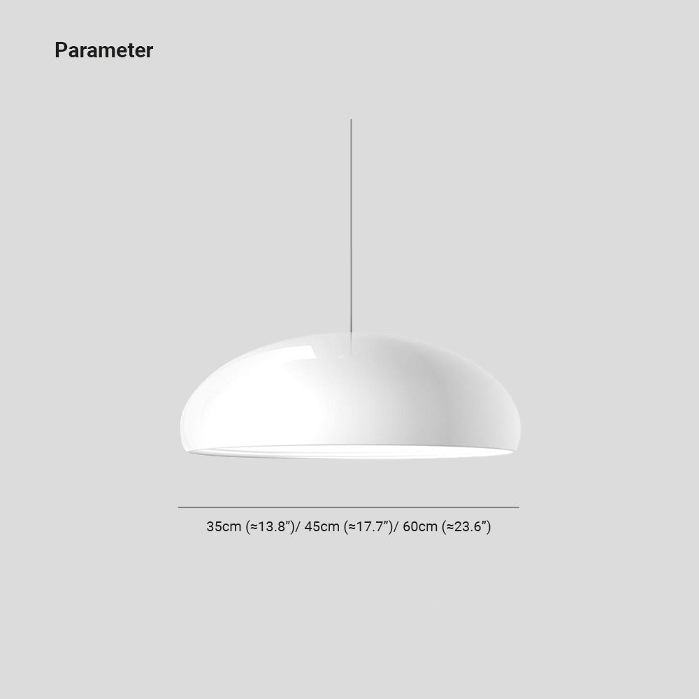 Deconna Artistic Deco Pendant Light | Modern Metal Ceiling Lamp In Four Colours and Two Sizes
