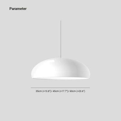 Deconna Artistic Deco Pendant Light | Modern Metal Ceiling Lamp In Four Colours and Two Sizes