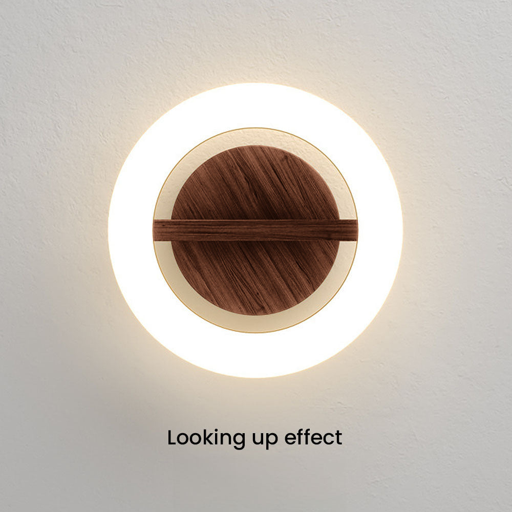 Acrylic Round LED Ceiling Light | Modern Hallway and Entrance Ceiling Fixture In Two Sizes