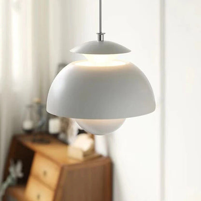 Scandinavian Modern LED Pendant Light | Timeless Nordic Ceiling Lamp In Four Bold Finishes