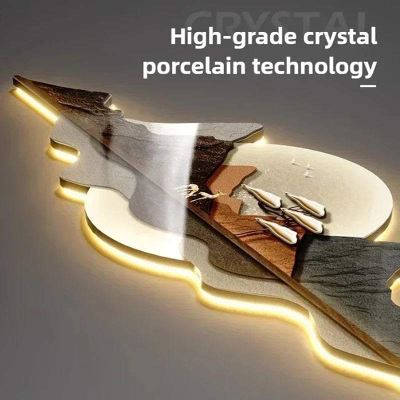 Glowdial Large Modern Wall Clock | Silent Quartz Movement With An LED Backlit Night Clock Face