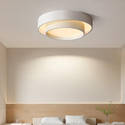 Lumenara Modern LED Ceiling Light | Elegant Flush Mount In Three Diameters and Three Finishes