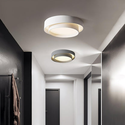 Lumenara Modern LED Ceiling Light | Elegant Flush Mount In Three Diameters and Three Finishes