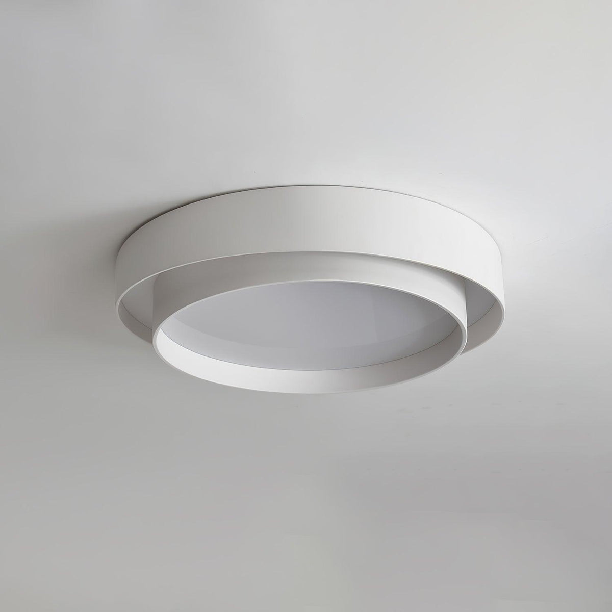 Lumenara Modern LED Ceiling Light | Elegant Flush Mount In Three Diameters and Three Finishes