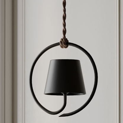 Looplume Rechargeable Pendant | Modern Minimalist Hanging Light With Touch Dimming Control