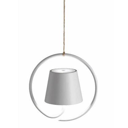 Looplume Rechargeable Pendant | Modern Minimalist Hanging Light With Touch Dimming Control