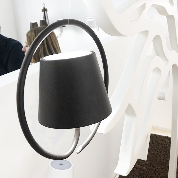 Looplume Rechargeable Pendant | Modern Minimalist Hanging Light With Touch Dimming Control