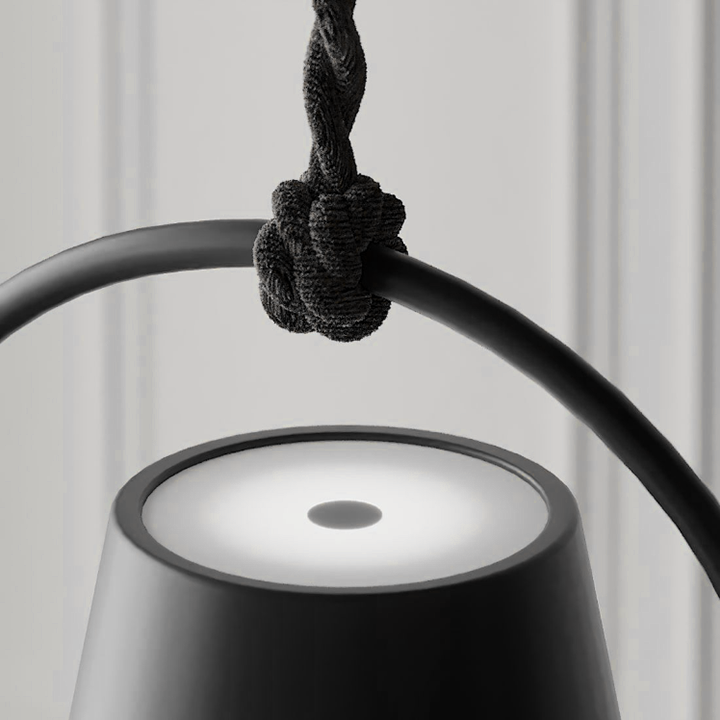Looplume Rechargeable Pendant | Modern Minimalist Hanging Light With Touch Dimming Control