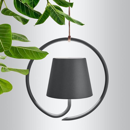 Looplume Rechargeable Pendant | Modern Minimalist Hanging Light With Touch Dimming Control