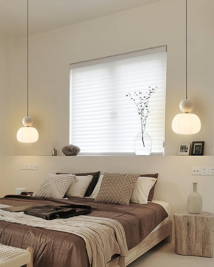 Ondura Pendant Lamp | Organic Round Acrylic Ceiling Light For Kitchens, Islands and Bedrooms