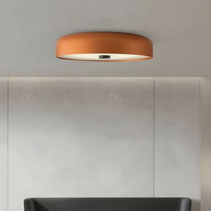 Nordic Retro Ceiling Light | Minimalist LED Flush Mount For Hallways, Bedrooms and Landing Areas
