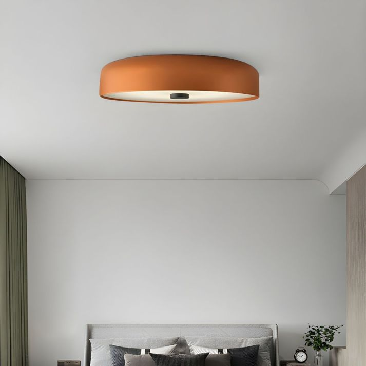 Nordic Retro Ceiling Light | Minimalist LED Flush Mount For Hallways, Bedrooms and Landing Areas