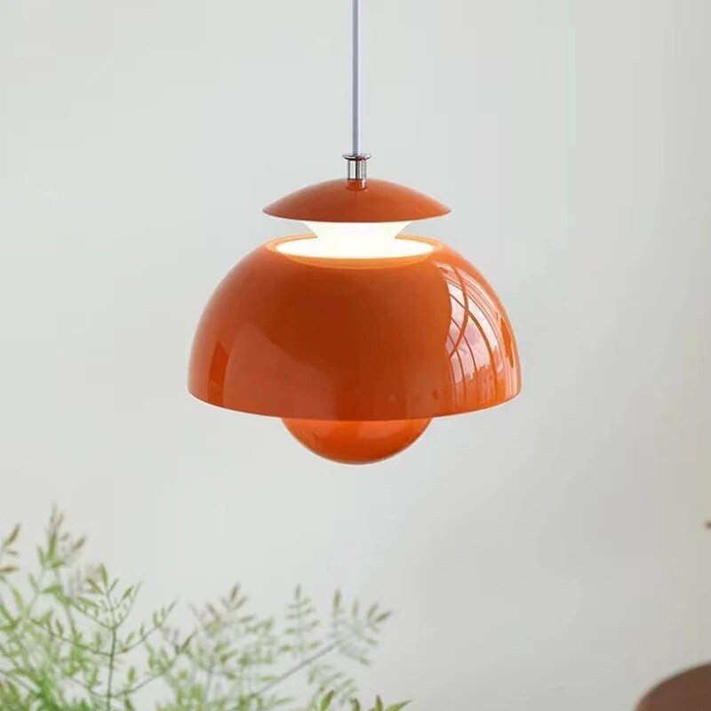 Scandinavian Modern LED Pendant Light | Timeless Nordic Ceiling Lamp In Four Bold Finishes