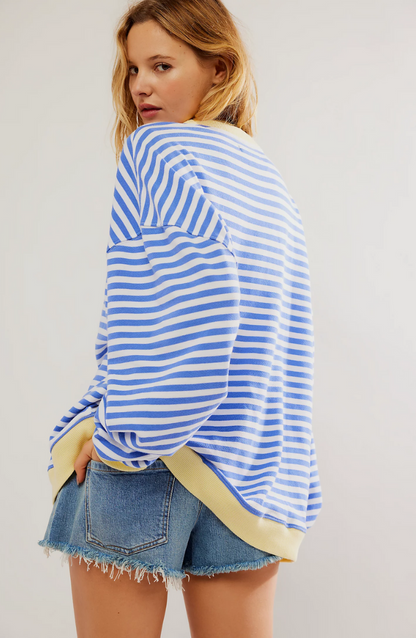 Nelo Striped Sweatshirt