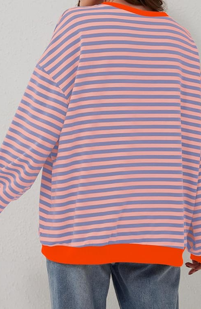 Nelo Striped Sweatshirt